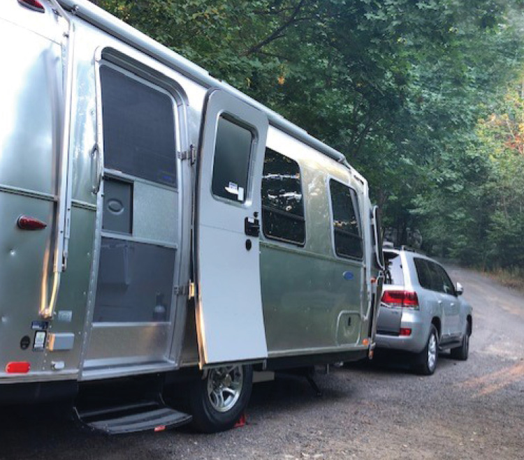 Airstream trailer
